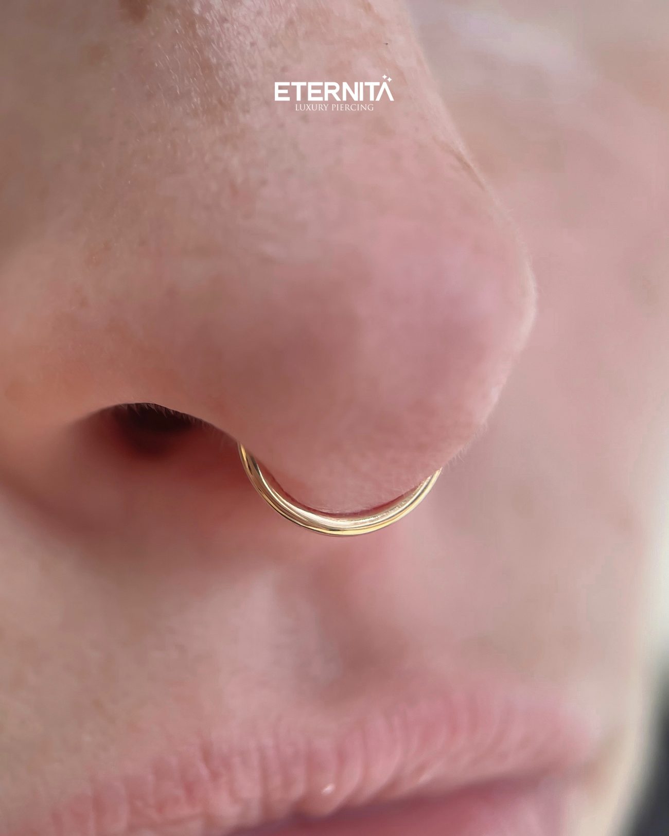 Nostril, anneau en or